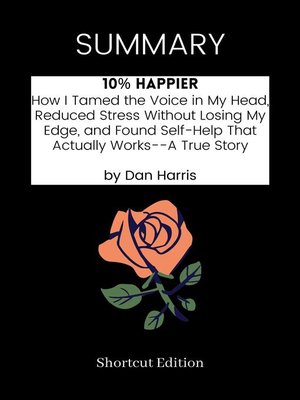 cover image of SUMMARY--10% Happier